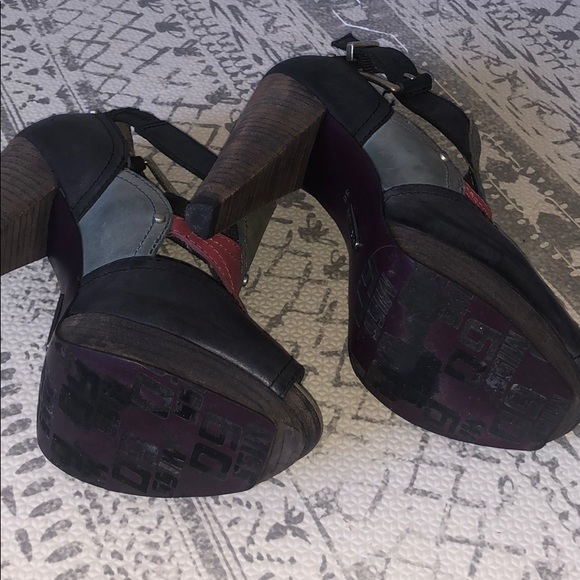 Miss Sixty Peeptoe Summer Block Heels - Picture 7 of 7